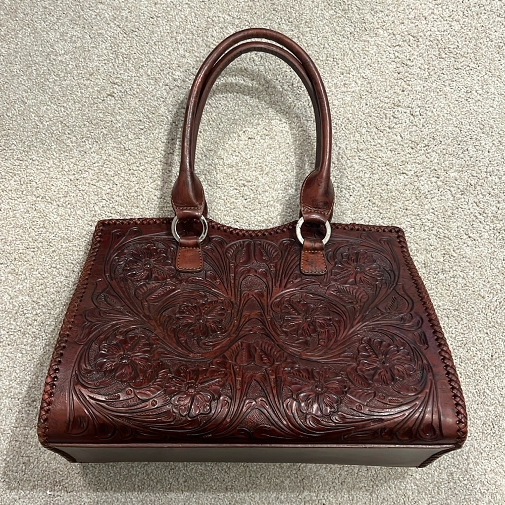 Mauzari Tooled Leather Purse
